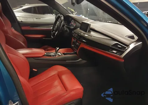 2016 BMW X6 M из США, поврежденный, VIN 5YMKW8C55G0R43581